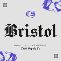 CS Bristol – Blackletter Font