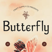 CS Butterfly – Greek Font