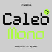 CS Caleb Mono – Monospaced Font