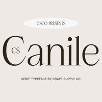 CS Canile – Serif Typeface