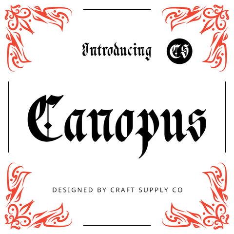 CS Canopus – Blackletter Font