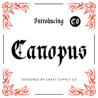 CS Canopus – Blackletter Font