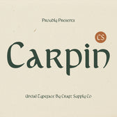 CS Carpin – Uncial Font