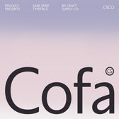 CS Cofa – Modern Font