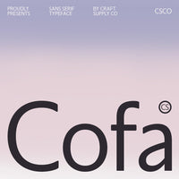 CS Cofa – Modern Font