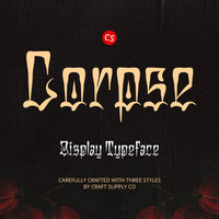 CS Corpse – Chicano Graffiti Font