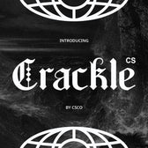 CS Crackle – Blackletter Font