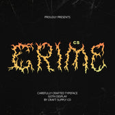 CS Crime – Black Metal Font