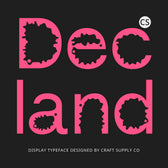 CS Decland – Psychedelic Font