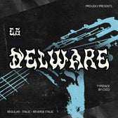CS Delware – Black Metal Font