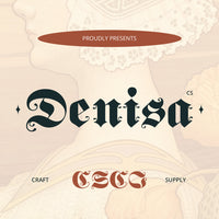 CS Denisa – Blackletter Font
