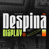 CS Despina – Condensed Font