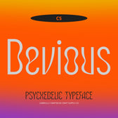 CS Devious – Psychedelic Font