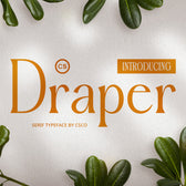 CS Draper – Elegant Font