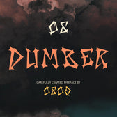 CS Dumber – Heavy Metal Font