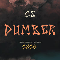 CS Dumber – Heavy Metal Font