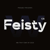CS Feisty – Inktrap Font