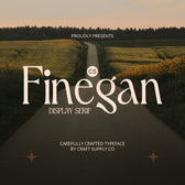 CS Finegan – Elegant Font