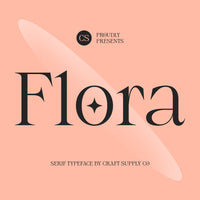 CS Flora – Elegant Font