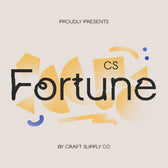 CS Fortune – Display Font