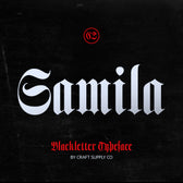 CS Gamila – Blackletter Font