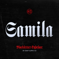 CS Gamila – Blackletter Font