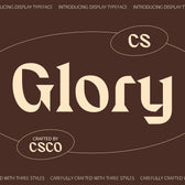 CS Glory – Classic Font