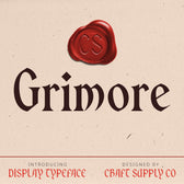 CS Grimore – Gothic Font