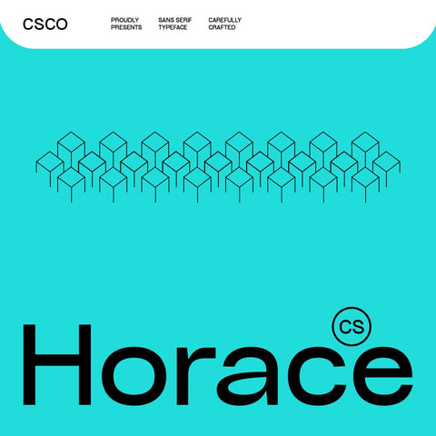 CS Horace – Contemporary Font