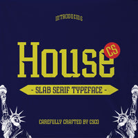 CS House – Sporty Font
