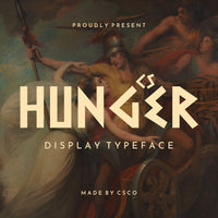 CS Hunger – Ancient Greek Font