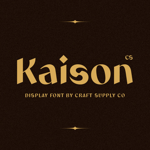 CS Kaison – Classic Font