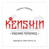 CS Kenshin – Chicano Graffiti Font