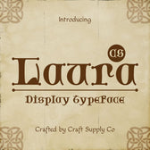 CS Laura – Gothic Uncial Font