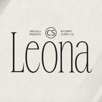 CS Leona – Condensed Font