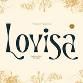 CS Lovisa – Fantasy Font
