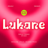 CS Lukane – Psychedelic Font