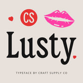 CS Lusty – Serif Font