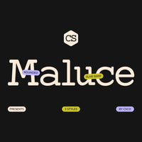 CS Maluce – Slab Serif Font