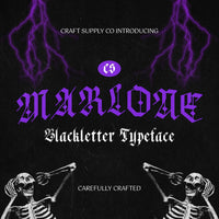 CS Marlone – Blackletter Font