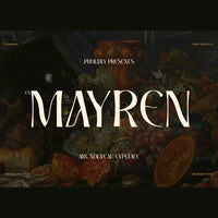 CS Mayren – Art Nouveau Font