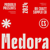 CS Medora – Condensed Font