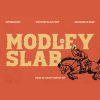 CS Modley – Western Font