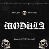 CS Modula – Old English Font
