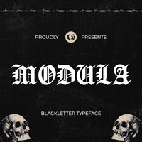 CS Modula – Old English Font