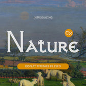 CS Nature – Uncial Font