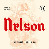 CS Nelson – Gothic Font
