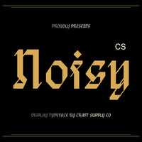 CS Noisy – Blackletter Font