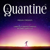 CS Quantine – Elegant Font