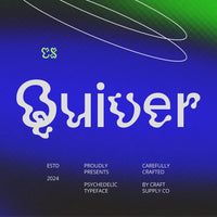 CS Quiver – Trippy Font